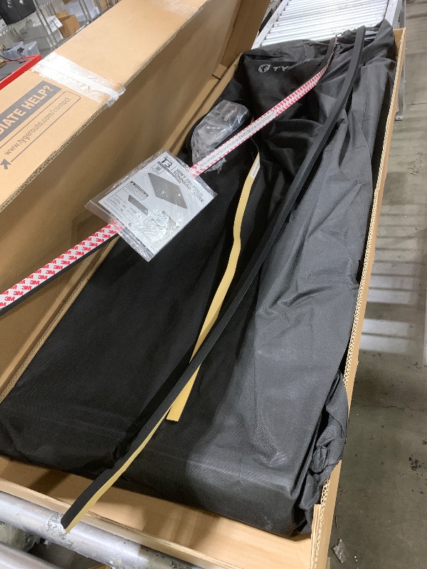 Photo 1 of Tyger Auto T3 Soft Tri-fold Truck Bed Tonneau Cover Compatible with 2024-2026 Toyota Tacoma (Only Fits Models with Factory Deck Rail System) | 5' (60") Bed | TG-BC3T1204