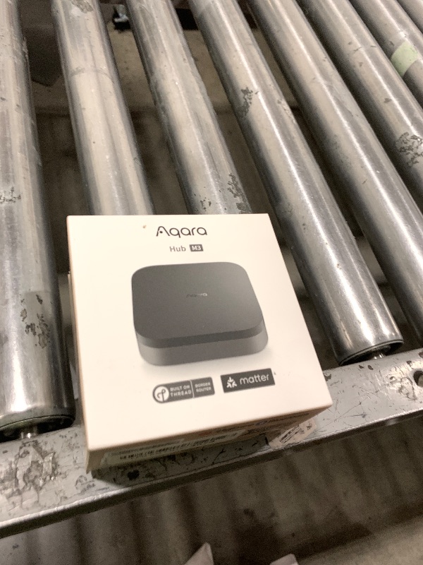 Photo 1 of Aqara Smart Home Hub M3 for Advanced Automation, Matter Controller, Thread Border Router, Features Zigbee, Bluetooth, Wi-Fi, PoE, IR, Supports Alexa, Apple HomeKit, SmartThings, Home Assistant, IFTTT