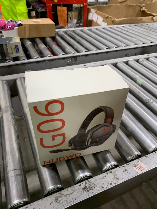 Photo 1 of NUBWO Wireless Gaming Headset with Mic for Ps5 Ps4 PC, Zero Interference, 100-Hour Battery All-Day Play