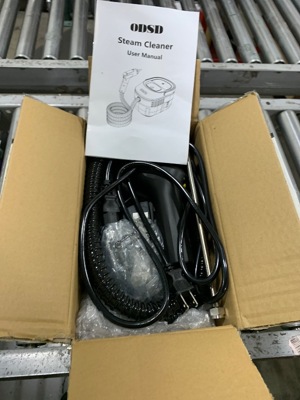 Photo 1 of ODSD Steam Cleaner for Home & Car, 3-Level Adjustable Steamer for Cleaning, 15s Heat-Up & 1.6L Large Tank, Handheld Steam Cleaner for Car Detailing, Home, Tile, Grout,Furniture with 15pcs Accessories