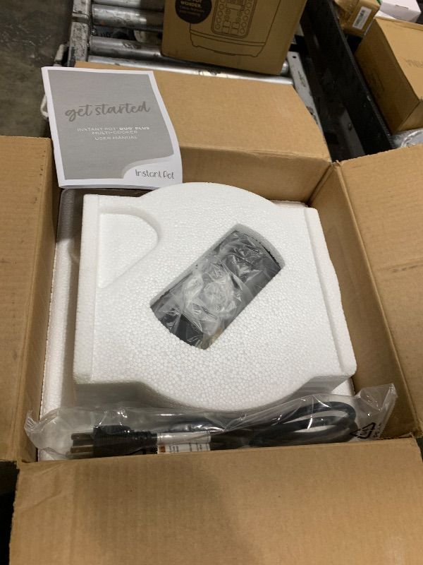 Photo 1 of Instant Pot Duo Plus 9-in-1 Multicooker, Pressure Cooker, Slow Cook, Rice Maker, Steamer, Sauté, Yogurt, Warmer & Sterilizer, Includes App With Over 800 Recipes, Stainless Steel, 6 Quarts