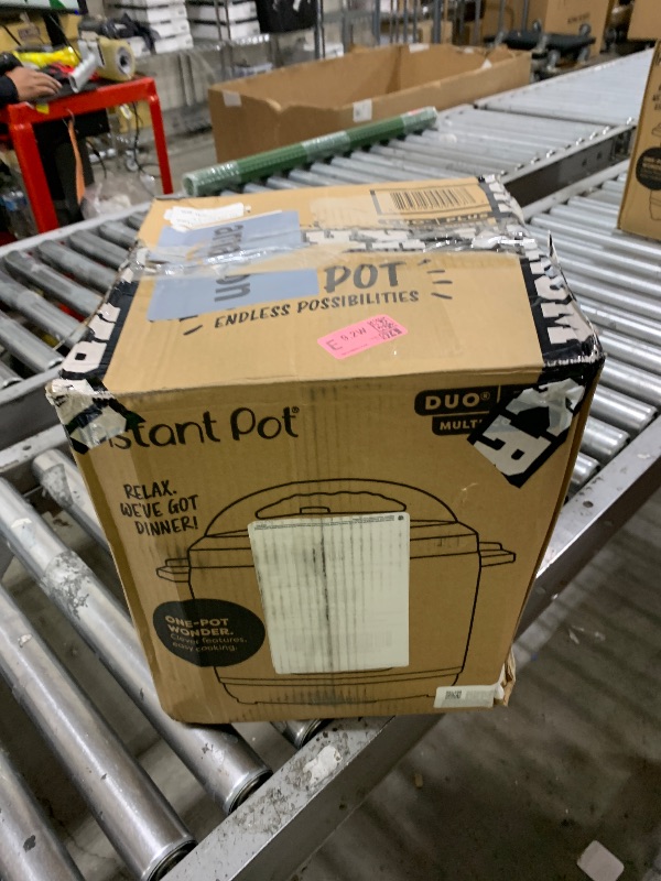 Photo 1 of Instant Pot Duo Plus 9-in-1 Multicooker, Pressure Cooker, Slow Cook, Rice Maker, Steamer, Sauté, Yogurt, Warmer & Sterilizer, Includes App With Over 800 Recipes, Stainless Steel, 6 Quarts