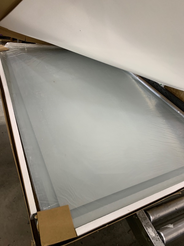 Photo 1 of 60X40 LED Bathroom Mirror with Lights, Anti-Fog, Backlit + Front Lit, Lighted Bathroom Vanity Mirror for Wall, Memory Function, Dimmable, Tempered Glass, Shatter-Proof