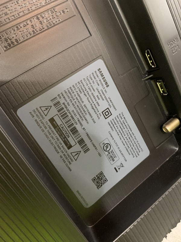 Photo 1 of SAMSUNG 40-Inch Class Full HD F6000 Smart TV (2025 Model) HDR, Object Tracking Sound Lite, Knox Security, One UI Tizen, Smart TV