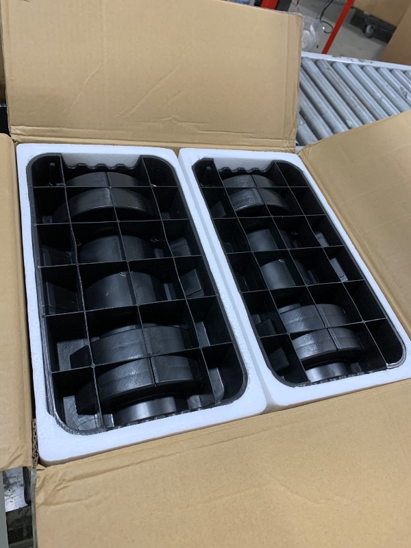 Photo 1 of HYPATA 25 lbs Pair Adjustable Dumbbell Set, Fast Adjust Weight with Tray Suitable, Adjustable Dumbbells for Full Body Workout