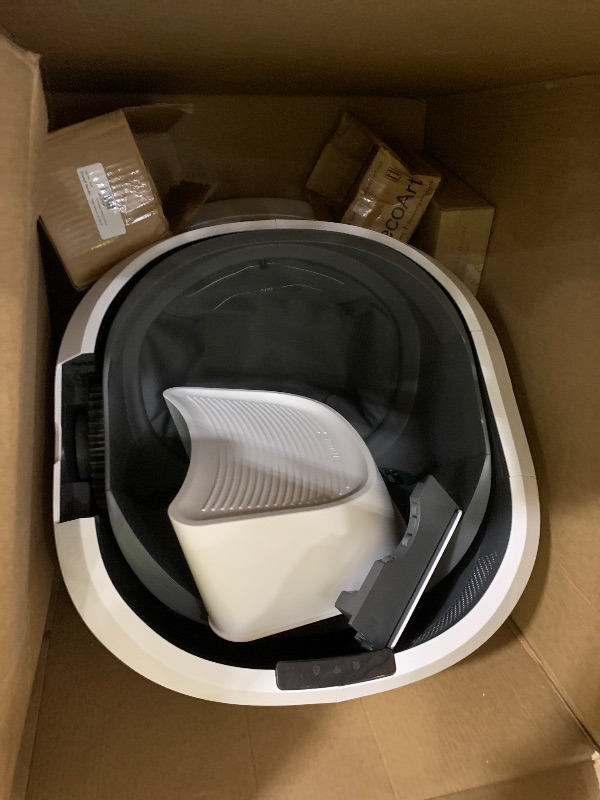 Photo 1 of PETLIBRO Luma Automatic Cat Litter Box AI-Camera Waste Analysis, Auto Odor-Control Self Cleaning Cat Litter Box, Open-Top Smart Robot with Multi-Cats Recognition, App Usage Tracking and Safety Sensors