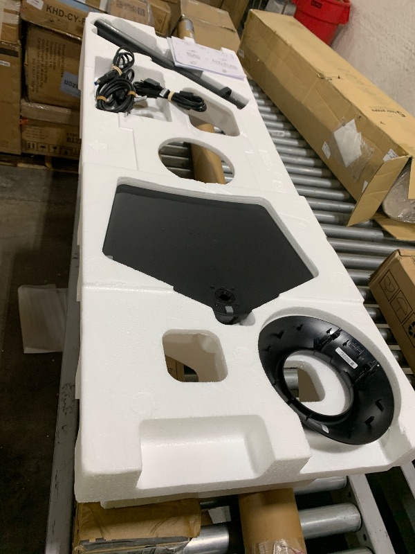 Photo 1 of Samsung 49” Business Curved Ultrawide Dual QHD Computer Monitor, USB-C, DisplayPort, HDMI, 120Hz, VESA DisplayHDR 400, Built-in Speakers, Height Adjustable Stand, Eye Care, 2024