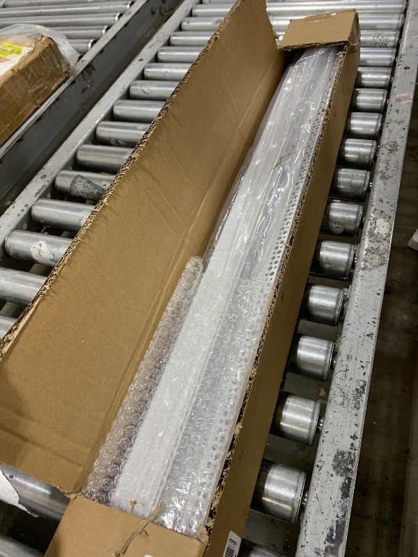 Photo 1 of Muzata 5Pack 3.3FT/1M Plaster-in LED Channel Wall Light Decoration Aluminum LED Diffuser Channel with Spotless Milky White Cover Drywall Ceiling U130 HW 1M