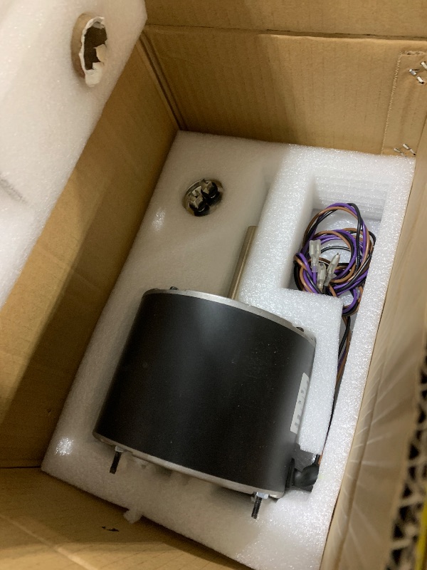 Photo 1 of 0131M00061SP, 1/4 Hp Condenser Fan Motor Replaces Goodman Condenser Fan Motor, Zongshan Broad-Ocean YDK-180S84062-01-830 RPM, 1-Speed, Replaces Amana Janitrol P/N: 0131M00014PS