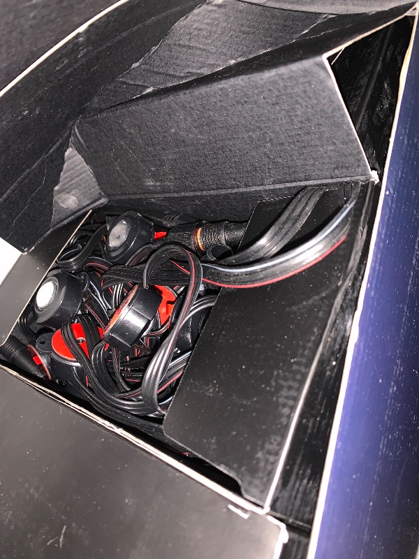 Photo 1 of ASAHOM AI Permanent Outdoor Lights S107B, 100FT with 72 RGBCW LED Lights, 30,000 Lighting Effect, Controller with Dual Output, Extend to 800FT, Cuttable for House Outdoor Decor Daily Lighting, Black