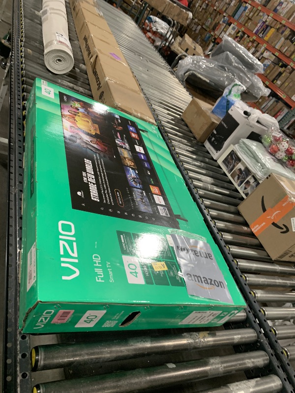 Photo 1 of VIZIO 40-inch Full HD 1080p Smart TV with DTS Virtual: X, Alexa Compatibility, Google Cast Built-in, Bluetooth Headphone Capable, (VFD40M-08 New)