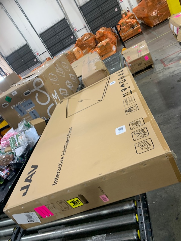 Photo 1 of JAV Smart Board 65 Inch Whiteboard Smartboard Interactive Whiteboard, Digital Smart White Bboard Support Dual System Smartboard for Classroom and Business(Wall Mount Included)