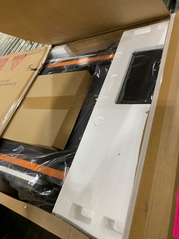 Photo 1 of Walking Pad with 12% Incline, Under Desk Walking Pad Treadmill with Handle Bar & Removable Desk Workstation, 3 in 1 3.5HP Foldable Treadmill 300lbs Capacity for Home Office with Remote Control