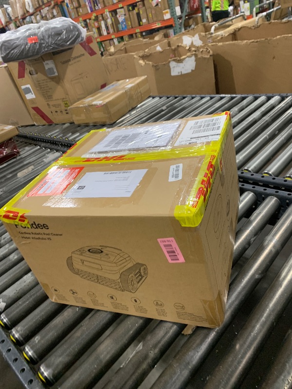 Photo 1 of Pondee X5 Cordless Robotic Pool Cleaner, Wall & Waterline Cleaning, Smart Navigation, Smart Precision Docking™, 180Mins Runtime, 4 Cleaning Modes, Pool Vacuum for Inground Pools up to 3,229 sq.ft