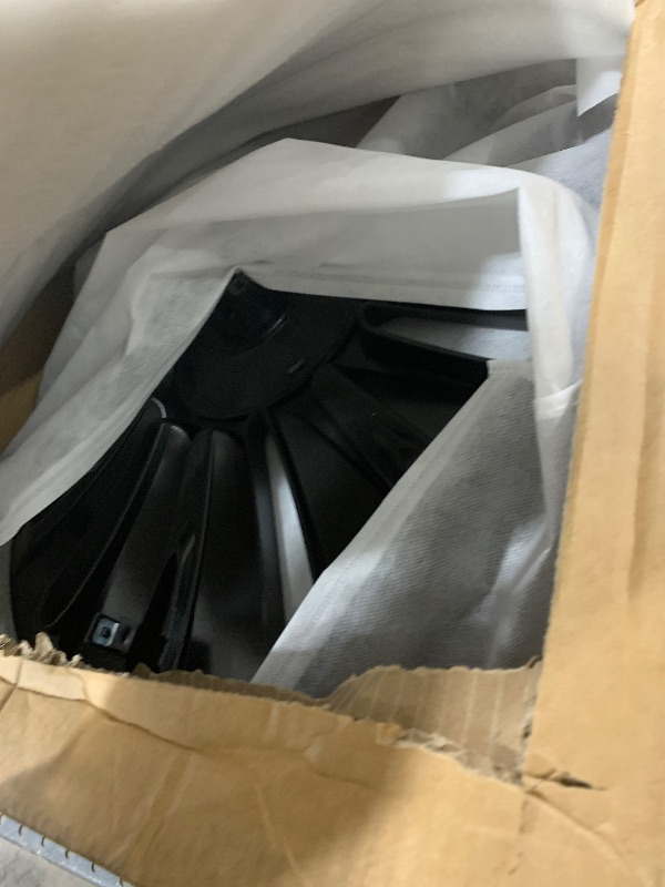 Photo 1 of Wheel Covers Compatible with Tesla Model Y (Juniper) 2025–2026, 19-Inch Hubcaps – AeroSport C Style, Matte Black, with Center Caps, Easy Clip-On Installation, 4PCS(Refreshed Juniper Only)