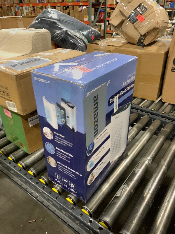 Photo 1 of Powerful Air Purifier Up to 2400 Ft² Air Purifiers for Home with Smart WiFi Air Quality Monitor Sleep Mode, ECOSELF HEPA Air Purifier for Bedroom Large Room Office Living Room HAP602WF