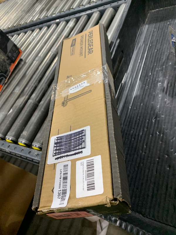 Photo 1 of Perlegear Soundbar Mount, Sound Bar Mount with Holes/Without Holes, Sound Bar Mounts Under TV up to 15 lbs, Non-Slip Base Holder Extends 3.5” to 6”, Attach Speaker to TV or Wall