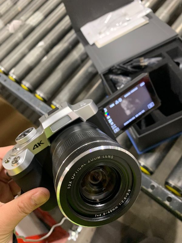 Photo 1 of Yatao Cameras for Photography & Vlogging,75MP 4K Digital Camera with Flip Touchscreen, 10X Optical Zoom, WiFi, 64GB TF Card, Card Reader, Compact YouTube Camera for Travel, Beginners, Creators