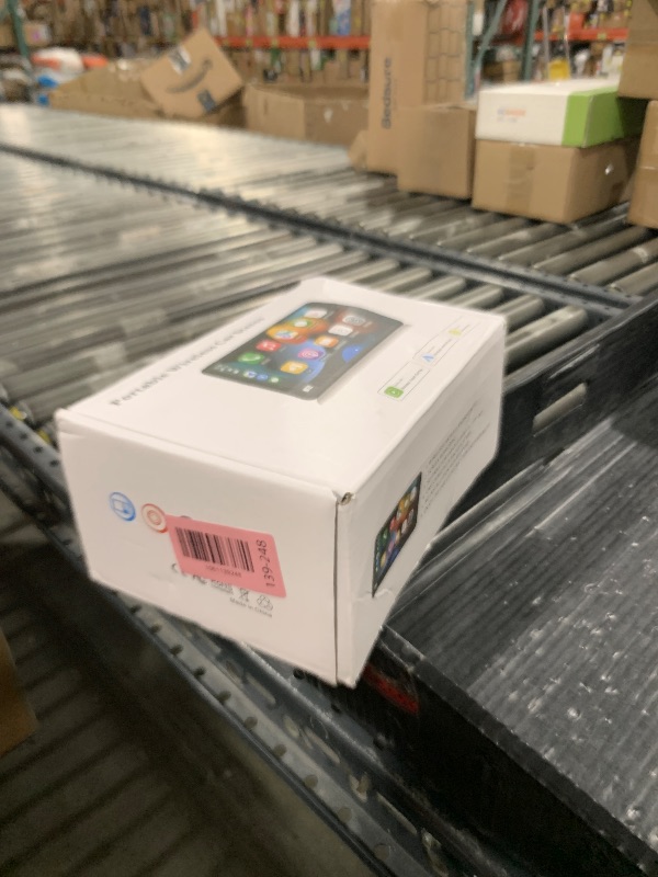 Photo 1 of Portable Wireless with Apple CarPlay and Android Auto Screen for Car, 7" HD Touch Screen Car Stereo with Mirror Link, Bluetooth 5.2, Backup Camera, AUX,FM Transmitter for All Vehicle