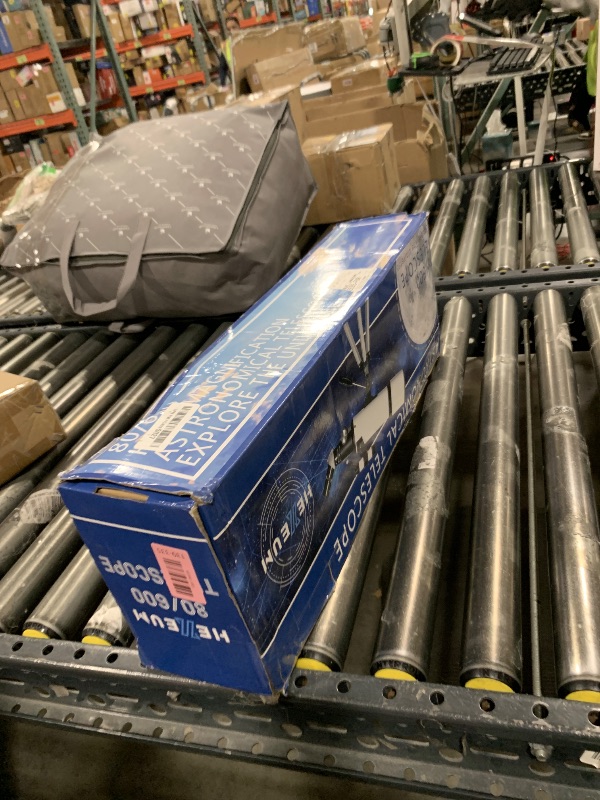 Photo 1 of Telescope 80mm Aperture 600mm - Astronomical Portable Refracting Telescope Fully Multi-coated High Transmission Coatings AZ Mount with Tripod Phone Adapter, Wireless Control, Carrying Bag. Easy Set Up