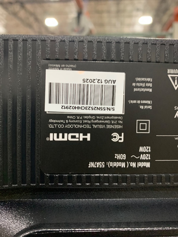 Photo 1 of Hisense 55" Class A7 Series (55A7NF,2025 Model) 4K UHD Smart Fire TV, Voice Remote with Alexa, Wide Color Gamut, HDR10+, Dolby Vision, Dolby Atmos, Game Mode, ALLM, Stream Live TV Without Cable
