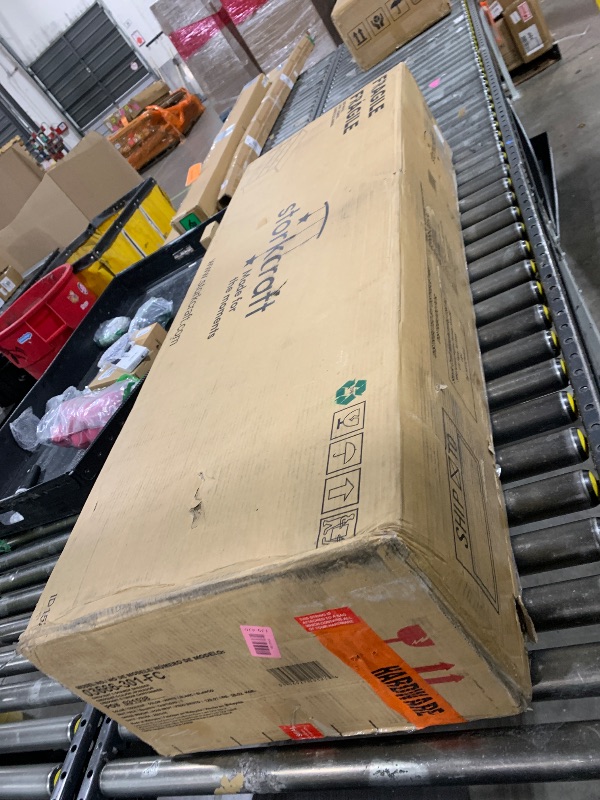 Photo 1 of Storkcraft Crescent 6-Drawer Dresser (White) – GREENGUARD Gold Certified, White Dresser for Bedroom, Kids & Nursery Storage Chest, Safety Interlocking Drawers, Pre-Installed Tracks, Kids Chest