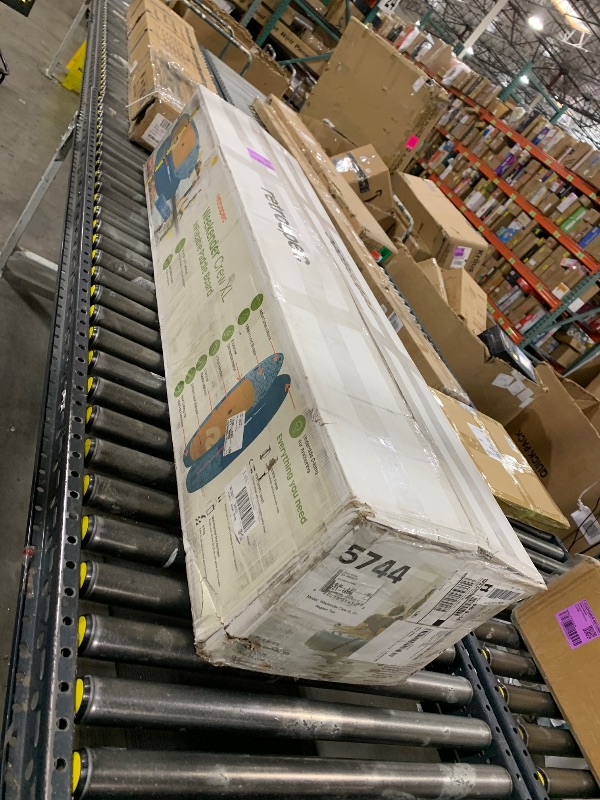 Photo 1 of Retrospec Weekender Crew Inflatable Paddle Board - 12ft & 15ft XL Multi-Person iSUP with 400 & 1050lb Capacity & No-Slip Deck - Includes 2 Paddles & Accessories