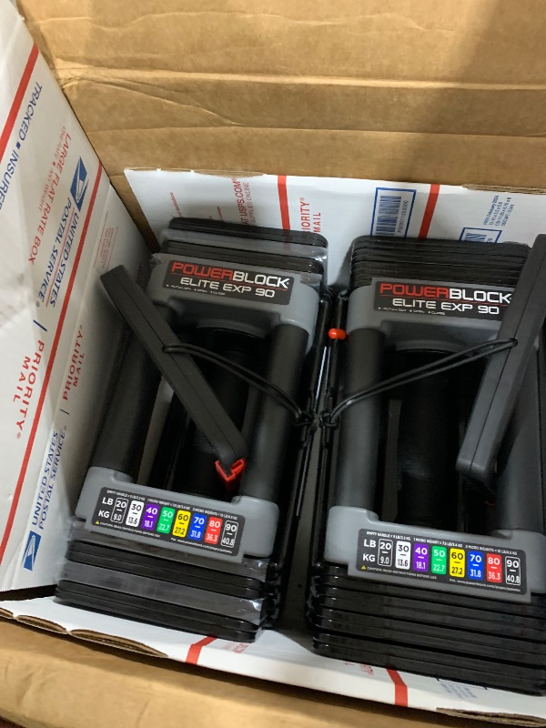 Photo 1 of PowerBlock Elite EXP Adjustable Dumbbells