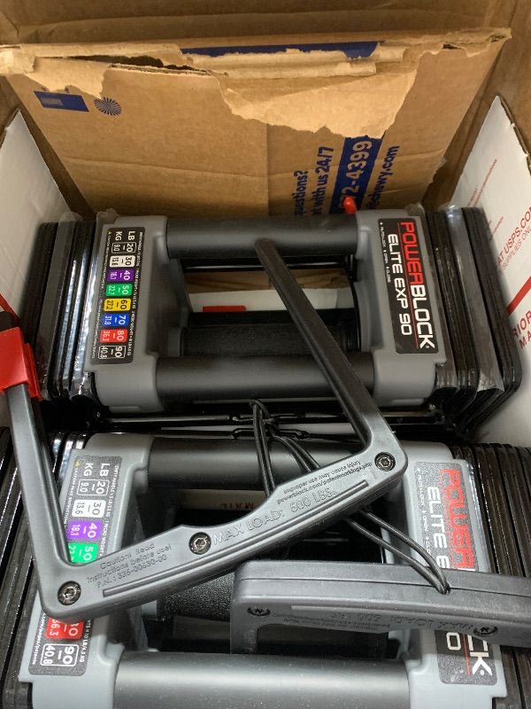 Photo 1 of PowerBlock Elite EXP Adjustable Dumbbells