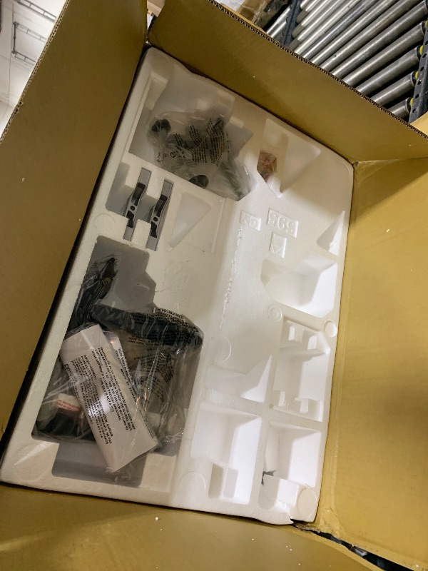 Photo 1 of DEWALT Miter Saw, 12-inch Double Bevel Sliding Compound Miter Saw with XPS LED Shadow Light System, Includes Blade Wrench, Material Clamp and Dust Bag (DWS780)