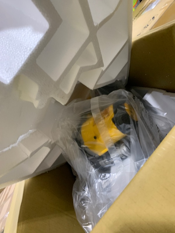 Photo 1 of DEWALT Miter Saw, 12-inch Double Bevel Sliding Compound Miter Saw with XPS LED Shadow Light System, Includes Blade Wrench, Material Clamp and Dust Bag (DWS780)