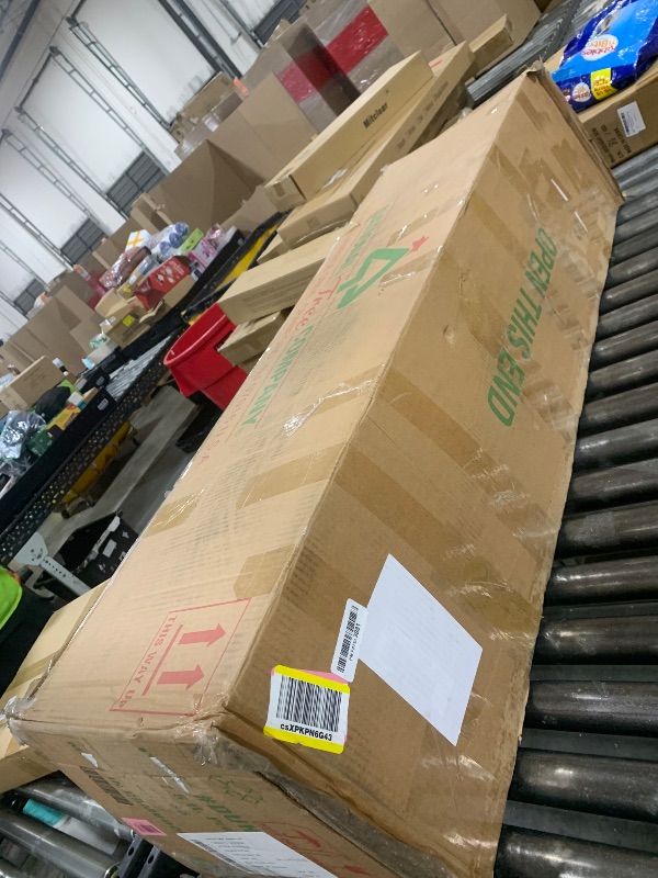 Photo 1 of National Tree Company 7.5 ft Pre-Lit Dunhill Fir Artificial Christmas Tree, 600 Clear Lights, 2,189 Tips, Includes Stand, Green