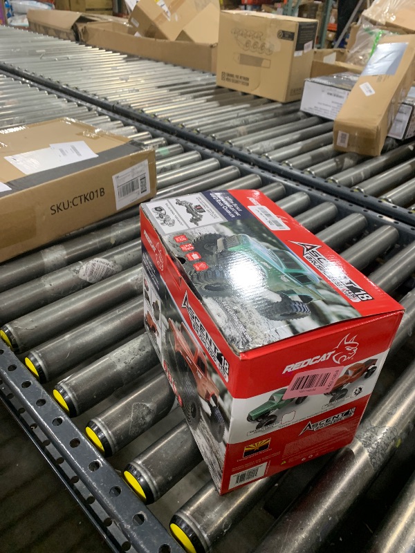 Photo 1 of Redcat Racing Ascent 18 Brushless RC Rock Crawler – 4WD 1/18 RC Crawler with Portal Axles, High Steer Geometry, Waterproof ESC, LiPo Battery, RTR Hobby Grade RC Truck 4x4 - Red