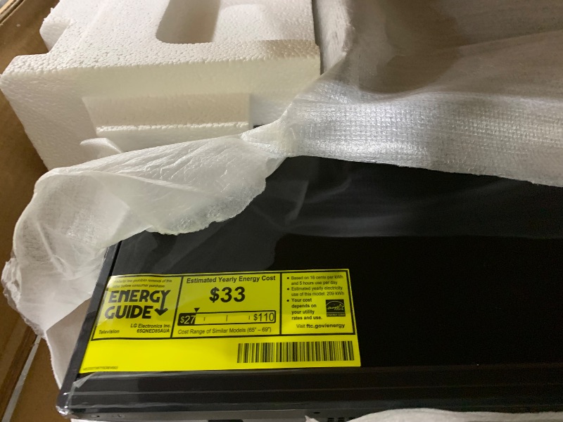 Photo 1 of LG 65-Inch Class QNED AI 4K QNED85A Series Smart TV w/AI Picture, AI Sound, HDR10, AI Super Upscaling 4K, Filmmaker Mode, Wow Orchestra, Alexa Built-in (65QNED85AUA, 2025)