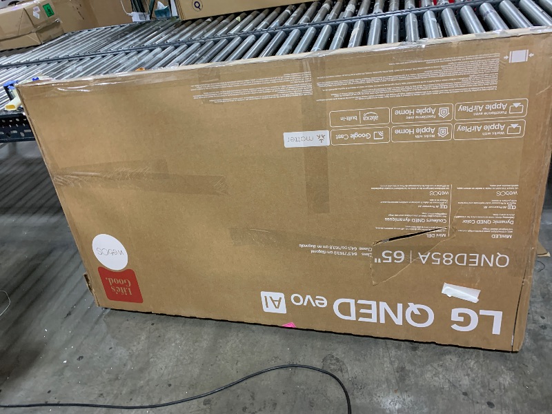 Photo 1 of LG 65-Inch Class QNED AI 4K QNED85A Series Smart TV w/AI Picture, AI Sound, HDR10, AI Super Upscaling 4K, Filmmaker Mode, Wow Orchestra, Alexa Built-in (65QNED85AUA, 2025)