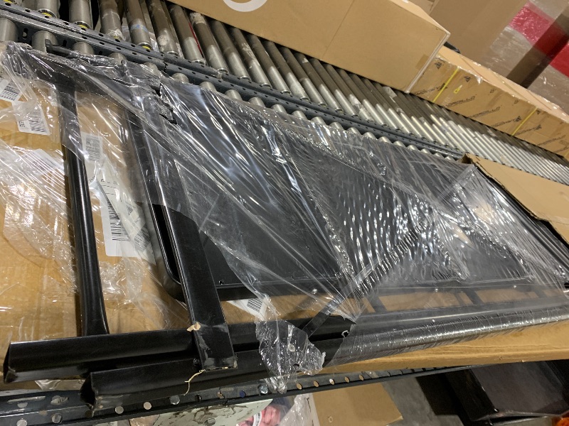 Photo 1 of 7 Step Folding Ladder,Heavy - Duty Step Stool with Anti - Slip Pedal and Handrails, 330lbs Portable Sturdy Carbon Steel Ladder for Home & Kitchen Use,Black