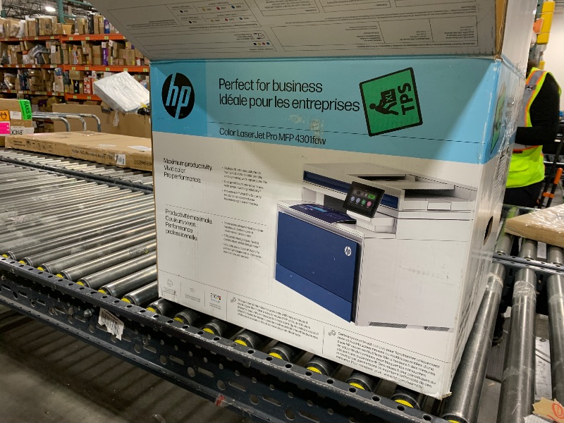 Photo 1 of HP Color Laserjet Pro MFP 4301fdw Wireless All-in-One Color Laser Printer, Scanner, Copier, Fax, Best-for-Office