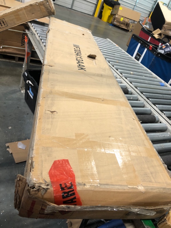 Photo 1 of *USED*
Ball & Cast Full Size Loft Bed with Desk & Lateral Storage Ladder,Heavy Duty Metal Bedframe W/Safety Guard,Easy Assembly,Space Saving,Modern Bedroom Furniture for Boys Girls Teens Adult,White