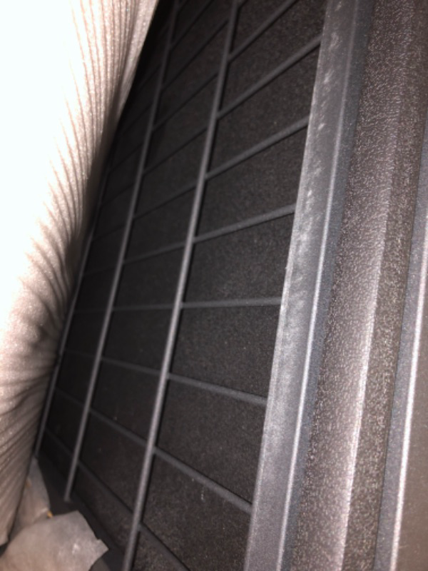 Photo 1 of **MISSING HARDWARE** Feandrea 48 Inch Heavy Duty Dog Crate, Metal Escape Proof Dog Kennel with Double Doors and Convenient Feeding Door, Removable Tray, Easy to Clean, XXL Dog Crate for Large and Medium Dogs, Black