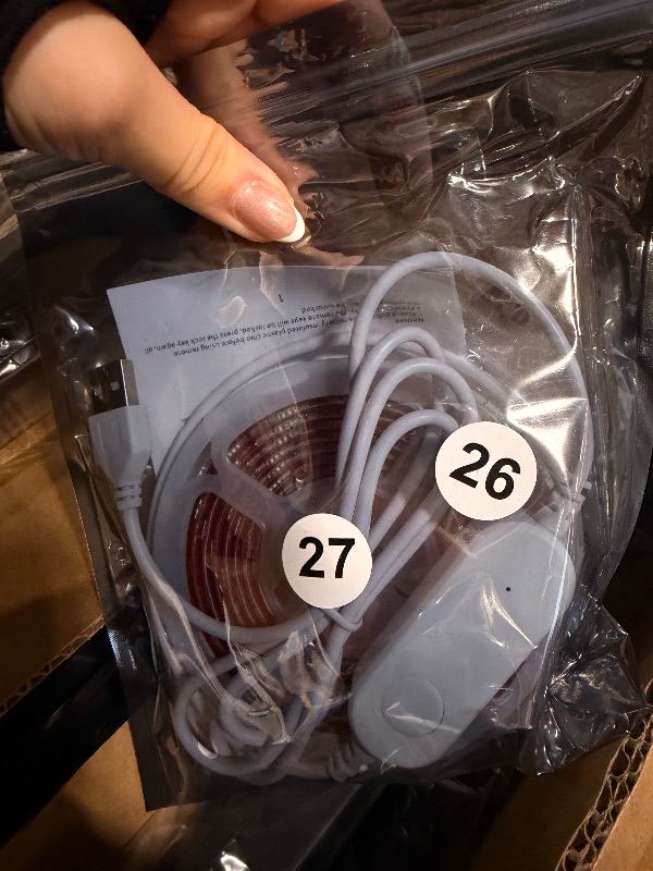 Photo 1 of ****SIMILAR ITEM****REFRENCE PICTURE****NOT THE SAME AS PICTURE***MANUAL NOT INCLUDED BUT ITS NEW****SHA CERLIN Queen Size Velvet Bed Frame with LED Light, Adjustable Vertical Channel Tufted Headboard, Strong Wooden Slats Support, Noise-Free, No Box Sprin