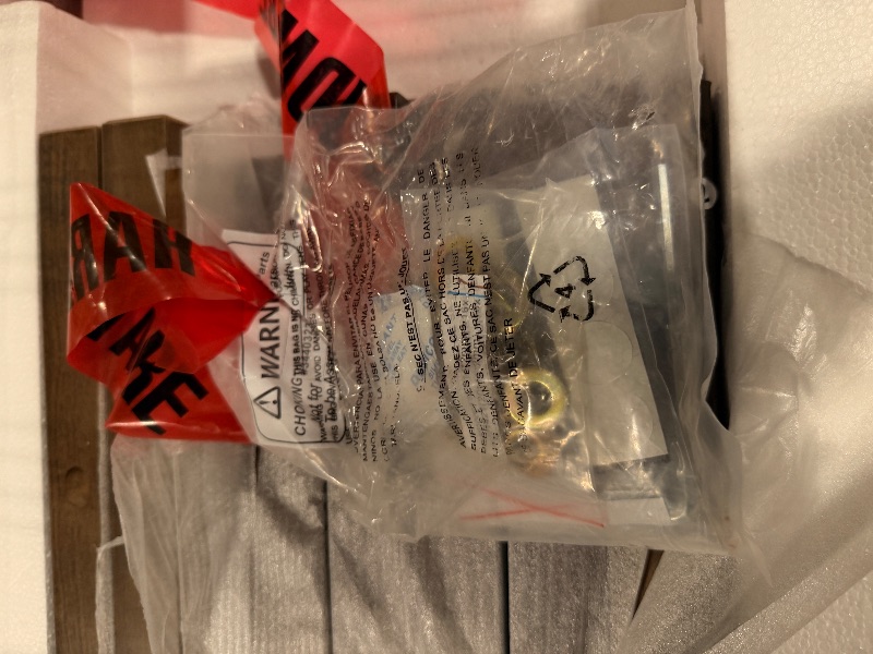 Photo 1 of ****REFERENCE PICTURE****Grain & Grove Smith Collection Set of 4 Solid Wood Counter Height Bar Stools, 24-Inch Saddle Seat Backless Stools, Ideal for Kitchen Island, Dining, or Home Bar Seating, Pecan