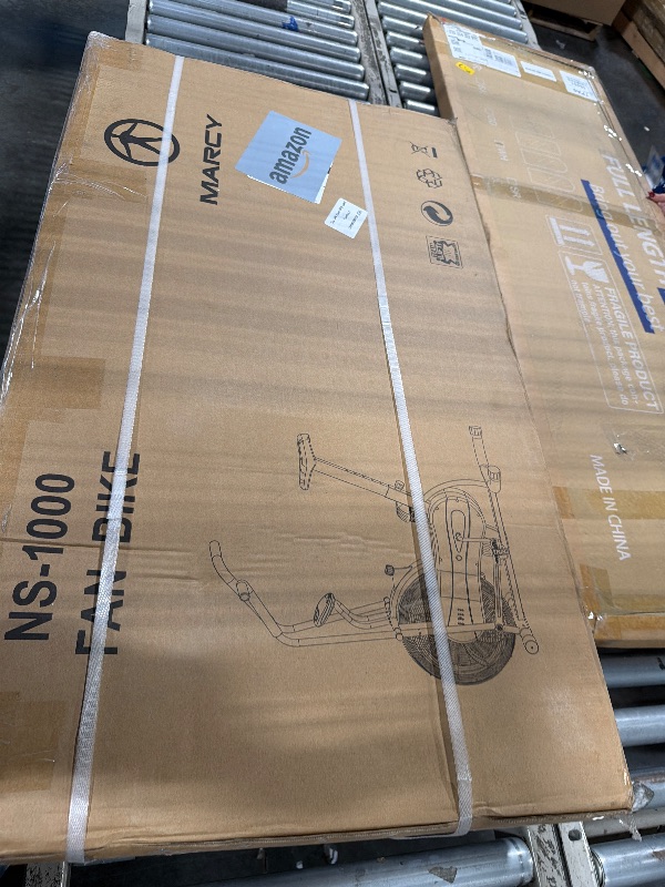 Photo 1 of ****FACTORY SEALED*****Marcy Fan Exercise Bike with Air Resistance System – Red and Black – NS-1000
