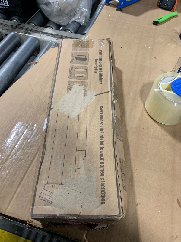 Photo 1 of *USED*
Rerishom Door Security Bar, Door Stoppers Security bar,Heavy Duty Door Lock Security Door Jammer Door Stopper for Apartment, Hotel Room,Screen Door Hardware, Gate Lock Bar, 2 Pack