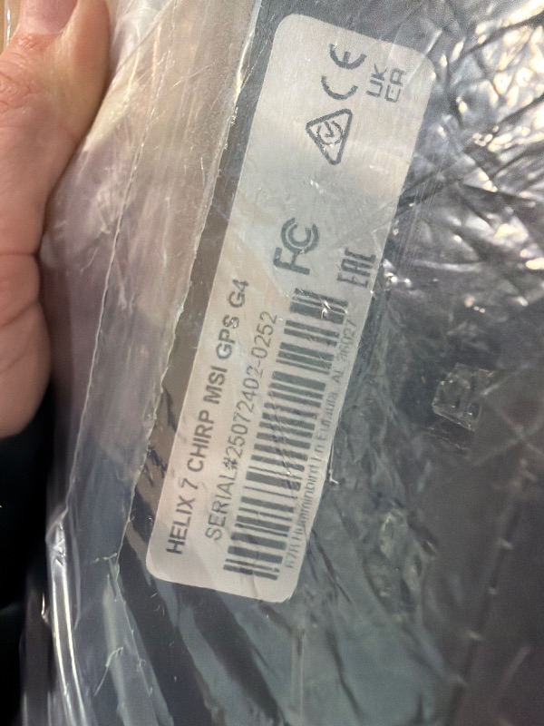 Photo 1 of Humminbird Helix 7 G4 GPS Fish Finder with Transducer, MEGA Side Imaging