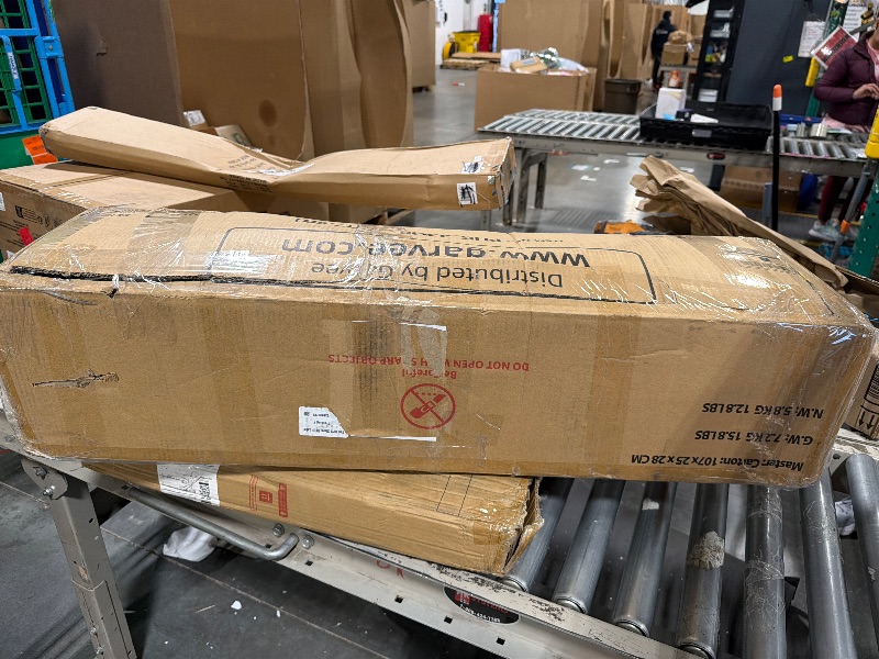 Photo 1 of ****SIMILAR ITEM****Garvee 6 Ft Artificial Christmas Tree, Pre-Lit Xmas Tree with 350 Colorful Lights & 876 Branch Tips, Snow Flocked Xmas Tree with Foldable Metal Stand, Full & Realistic Appearance for Holiday Decor