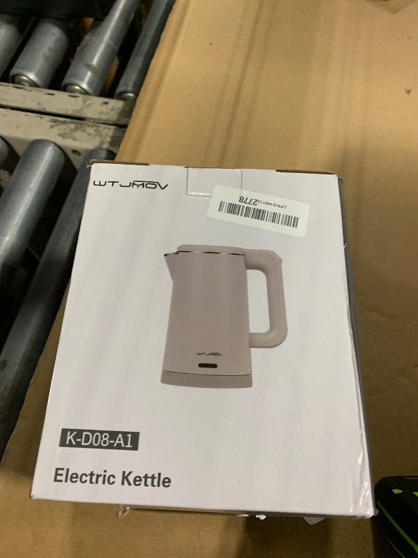 Photo 1 of 0.8L Electric Kettle Stainless Steel, 800 Watts Small Electric Kettle 27 Ounce Fast Boil Auto Shut-off, Portable Water Boiler for Small Kitchen, Business Trip and More
