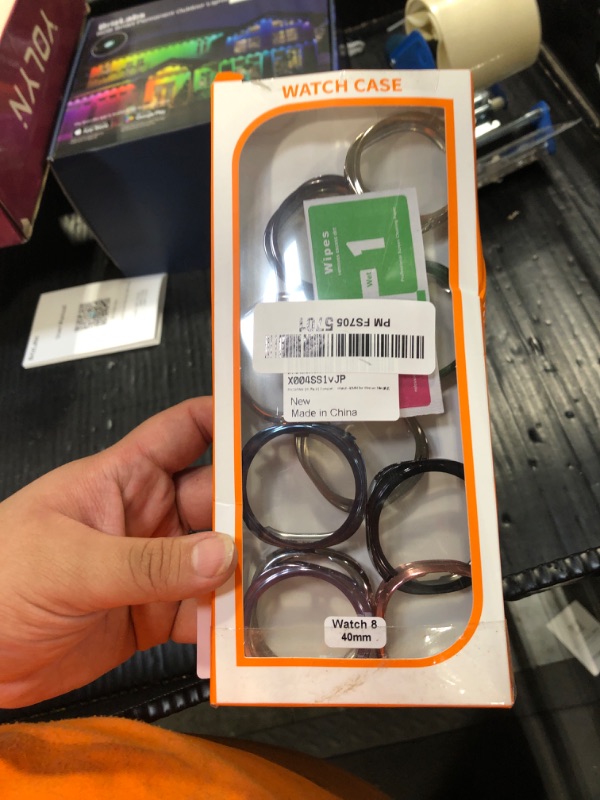 Photo 1 of [10 Pack] RICHONE Compatible with Samsung Galaxy Watch 8 40mm Screen Protector Case, Soft TPU Protective Face Covers Flexible Bumper Accessories for Galaxy 8 Watch 40MM for Women Men