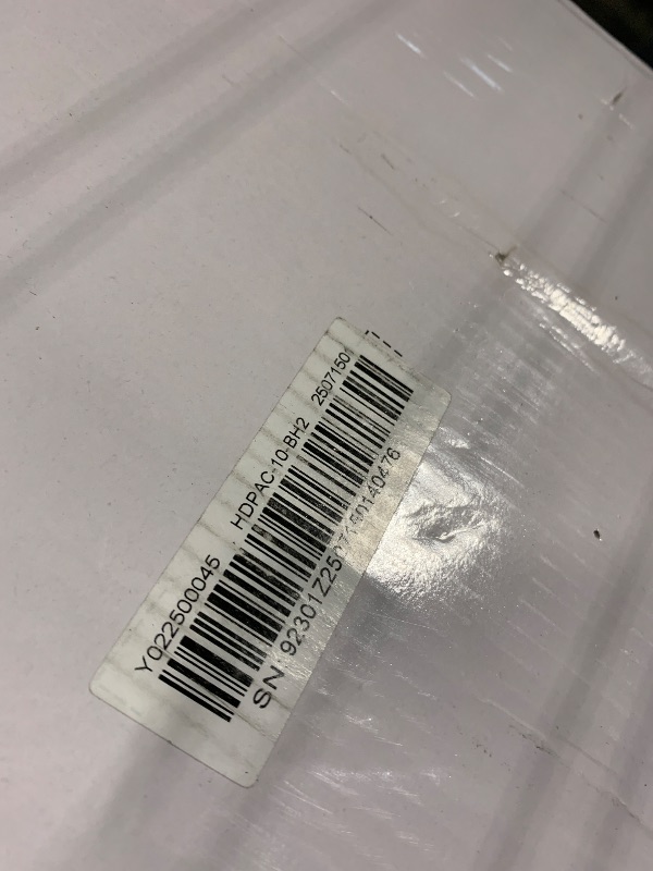 Photo 1 of ** VERY USED/ UNTESTED** DOMANKI 14000 BTU Portable Air Conditioner and Heater for Room up 700 Sq. Ft.,4-IN-1 Quiet Portable Ac Unit with Heater Dehumidifier Fan Function, Remote Control, Sleep Mode, 24H Timer (Black)