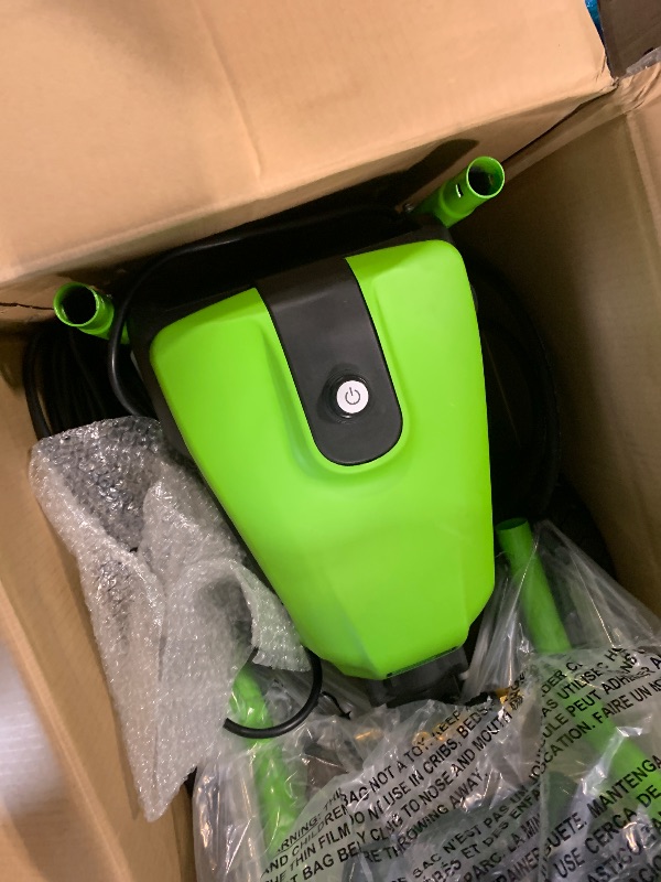 Photo 1 of ** USED/ UNTESTED** Greenworks Pro Brushless 3000 PSI (CSA Certified) 2.0 GPM Max / 1.1 GPM Electric Pressure Washer (Rugged Steel Frame, 25 FT Hose, 35 FT GFCI Power Cord)