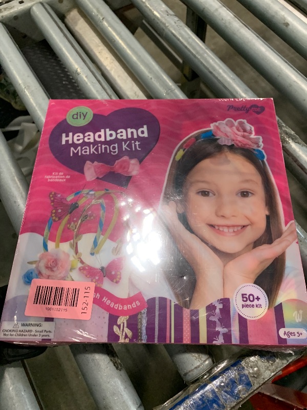 Photo 1 of ** FACTORY SEALED** Pretty Me Headband Making Kit for Girls - Arts & Crafts Gift - Make Your Own Fashion Headbands for Kids - DIY Hair Accessories Set - Gift for Ages 5-12 Year Old Girl - Little Kids Art & Craft Gifts